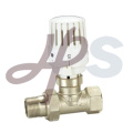 brass thermostatic radiator valve angle type